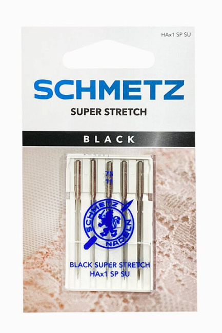 картинка Иглы для быт шв машин Schmetz супер стрейч с покрытием антиклей №75 уп 5 шт от магазина МиТекс на Пушкина 97